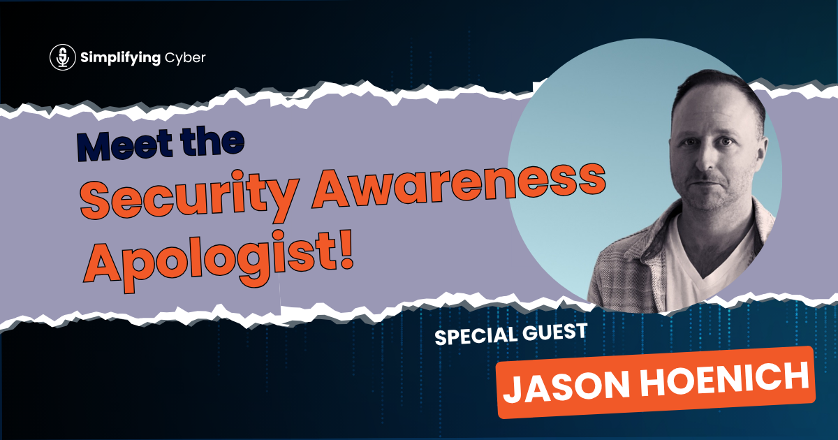 Consultant Jason Hoenich is pictured against a purple background.