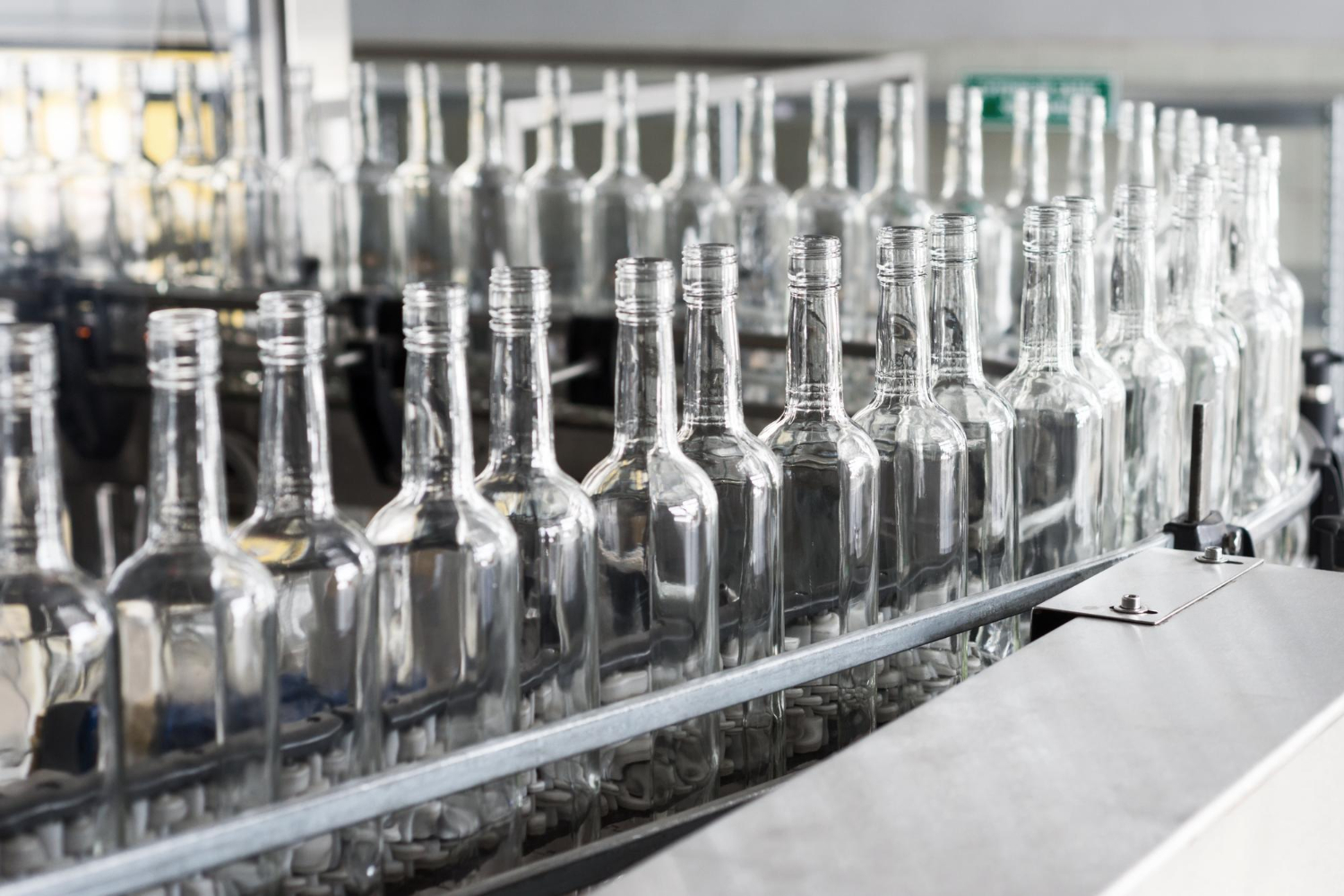 bottle assembly line